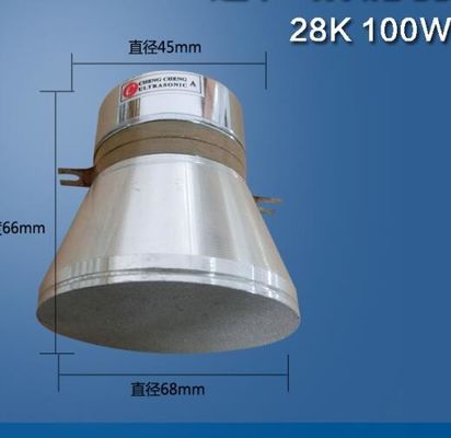 100w 28k Ultrasonik Temizleme Dönüştürücü Temizleyici Tanklar Yapma