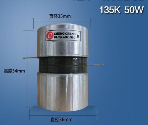 Temizlik Endüstrisi için 135k 50W Yüksek Frekanslı Piezo Ultrasonik Dönüştürücü